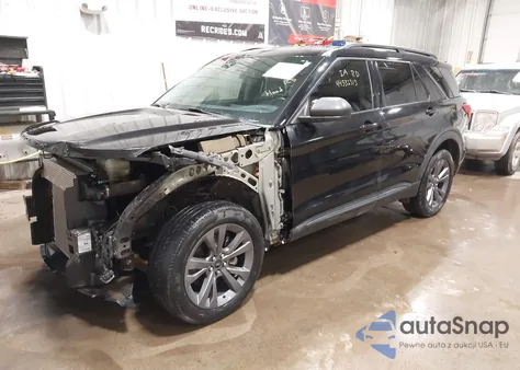 2021 Ford Explorer Xlt z USA, uszkodzony, nr VIN 1FMSK8DH6MGB94687